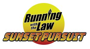 Running with the Law 5K/10K - Sunset Pursuit Logo