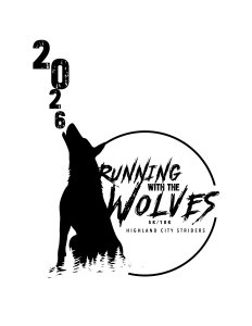 Running with the Wolves 5K/10K Logo