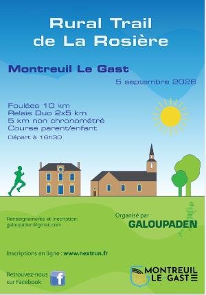 Rural Trail des Foulées de la Rosière Logo