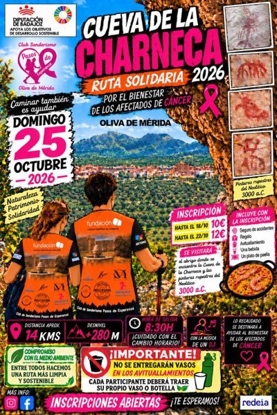 Ruta Solidaria Cueva de la Charneca Logo