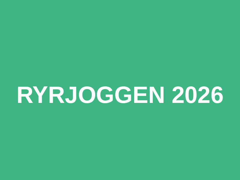 Ryrjoggen  2026