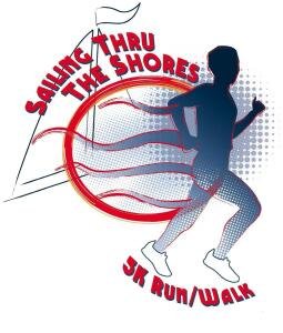 Sailing Thru The Shores 5K Run/Walk Logo