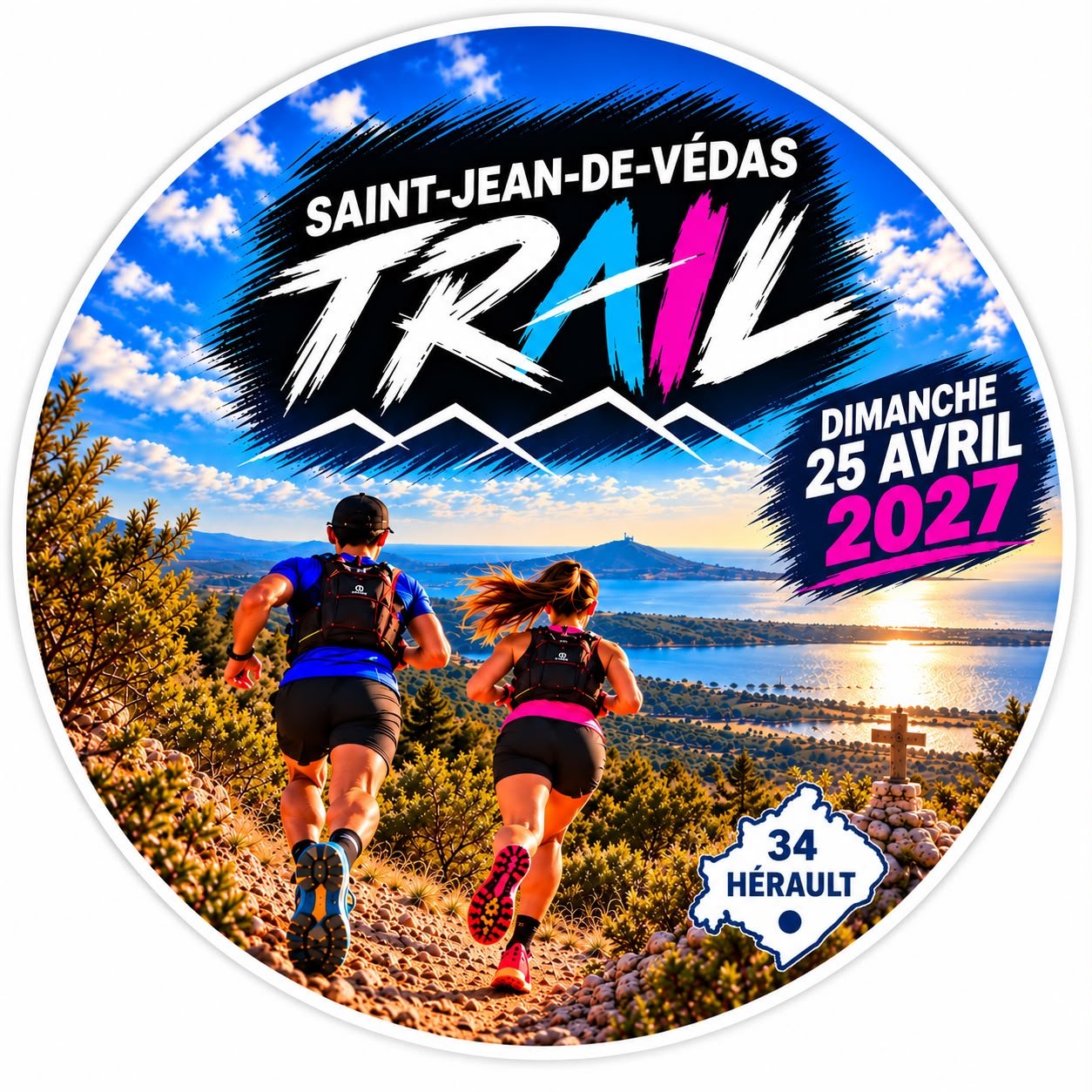 Saint Jean de Védas Trail 2027 Logo