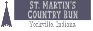 Saint Martin's Country Run Logo