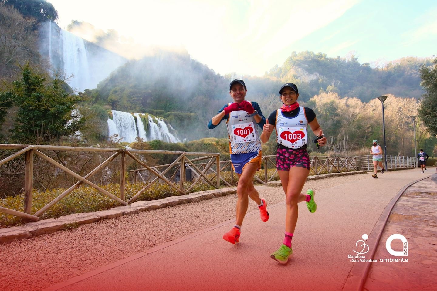 Saint Valentine Marathon Logo