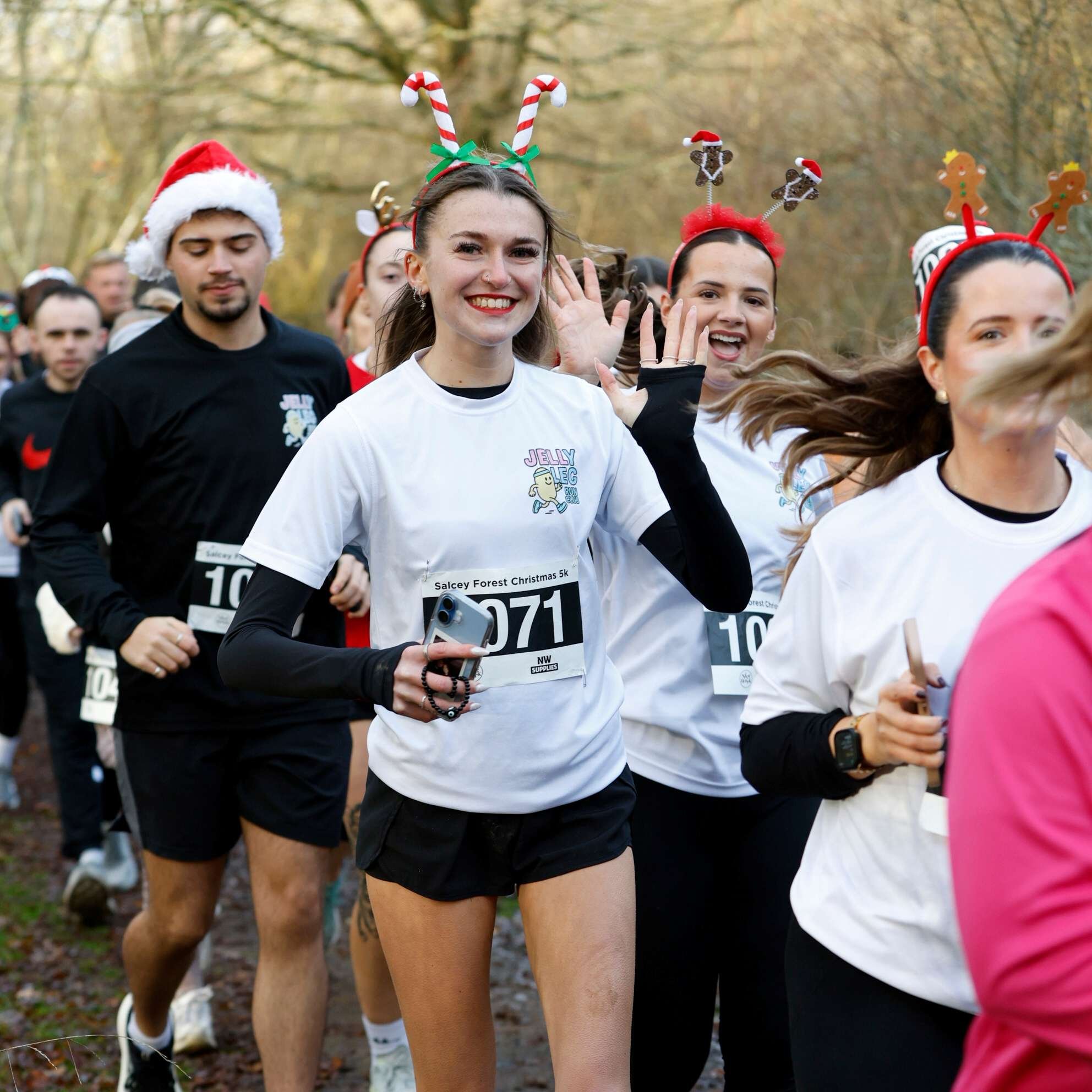 Salcey Forest Christmas 10k, 5k & Junior Fun Run! Logo