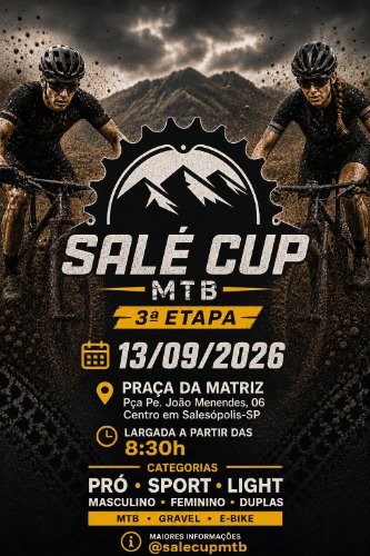 SALÉ CUP MTB 2026 - 3º ETAPA