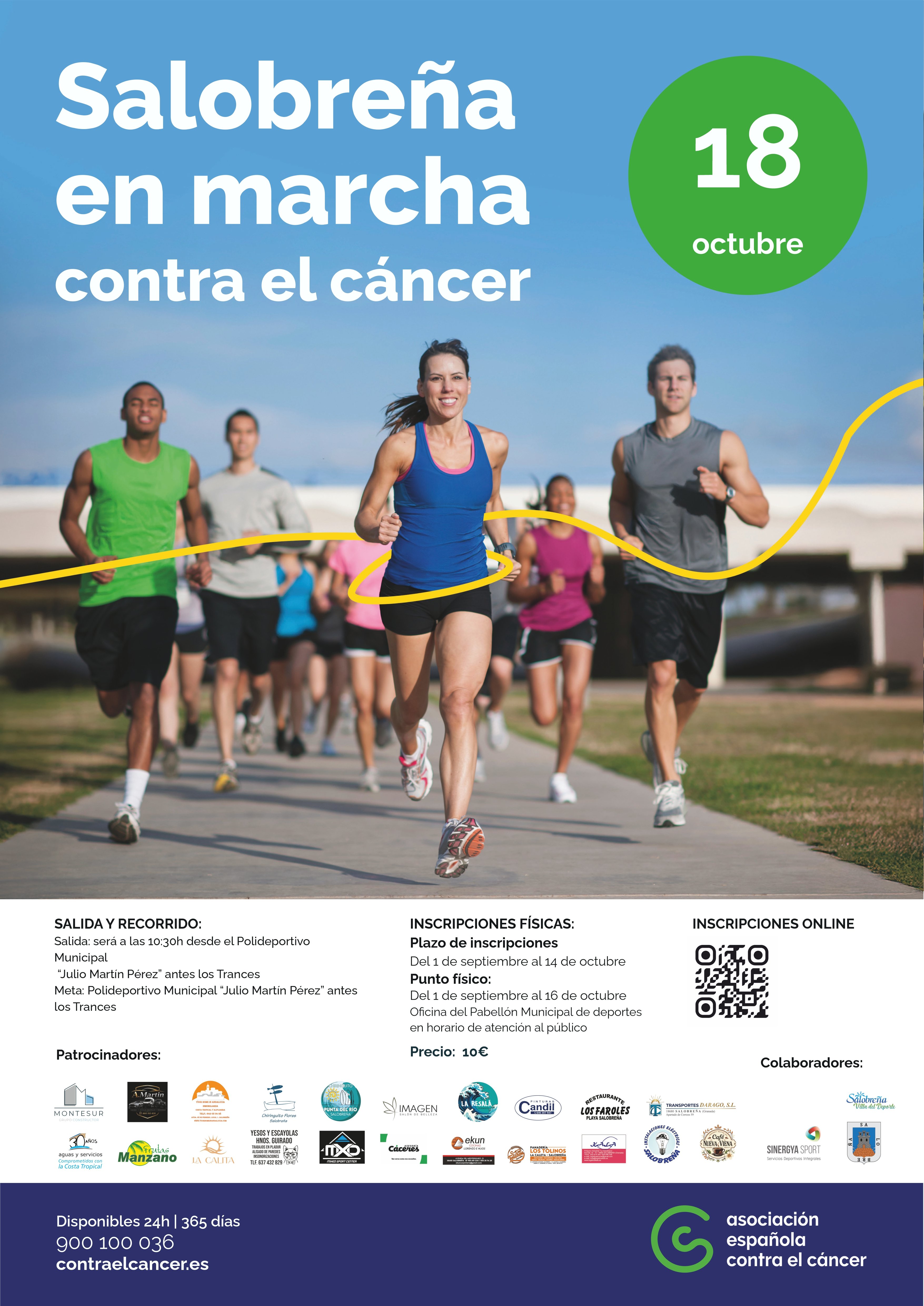 Salobreña en Marcha contra el cáncer