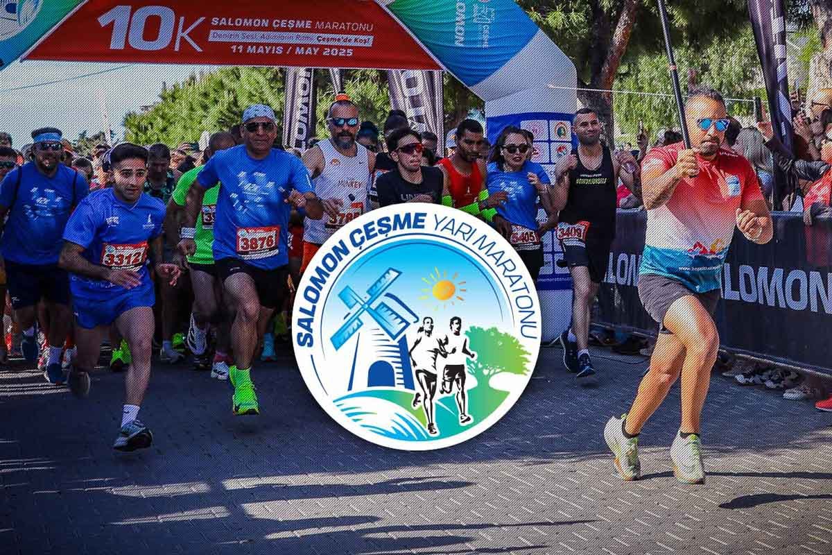 Salomon Çeşme Marathon & Half Marathon Logo