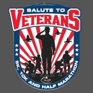 Salute  to Veterans 5K/10K/Half Marathon - Chattanooga Logo