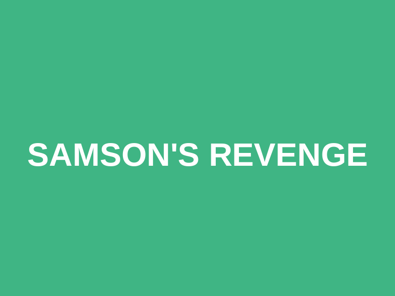 Samson's Revenge Logo