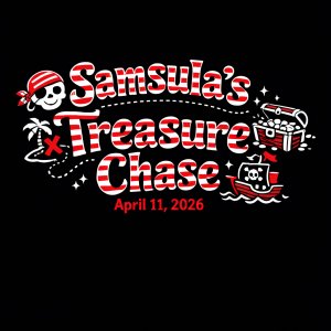 Samsula Academy's Treasure Chase Logo