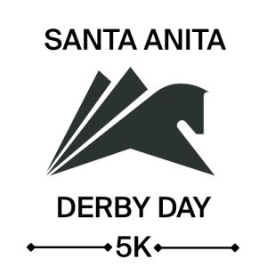 Santa Anita Derby Day 5K Logo