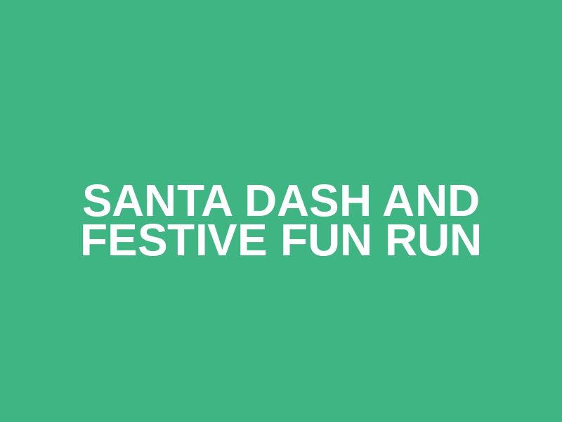 Santa Dash and Festive Fun Run Logo