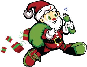 Santa Hustle Virtual Logo