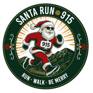 Santa Run 915 Logo