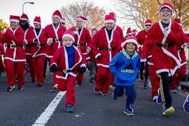 Santa Run Patchway Logo