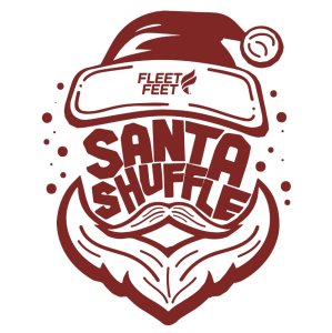 Santa Shuffle 5k & 1 Mile Logo