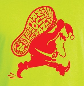 Santa Will Run for Beer 5K-ish Logo