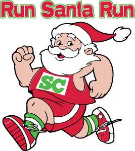 SANTA'S FUN RUN Logo