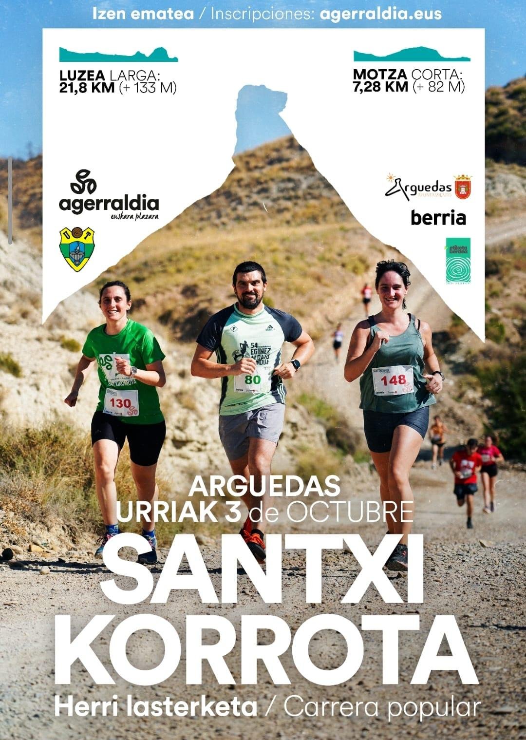 Santxikorrota'26 - herri lasterketa Logo
