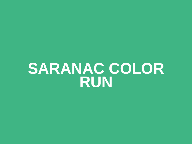 Saranac Color Run Logo