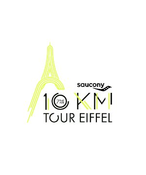 Saucony 10km de la Tour Eiffel Logo