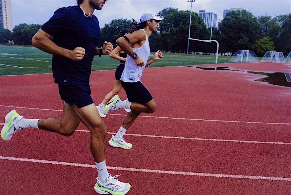 Saucony Speed 6 Demo Run with Lake Merritt Run Club at SB Berkeley! Logo