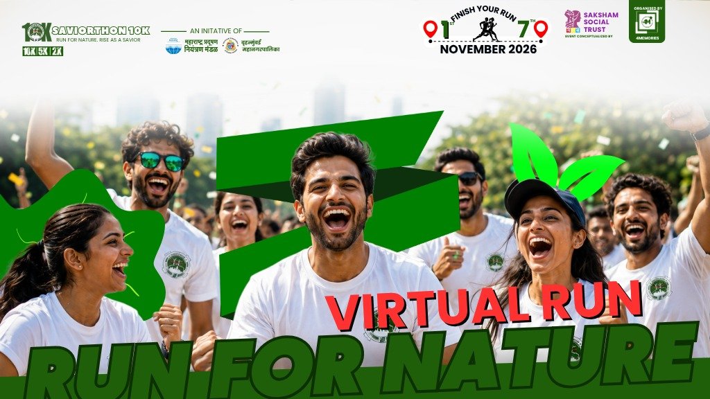 Saviorthon10k -Run for Nature, Rise as a Savior -Virtual Run Or Walk