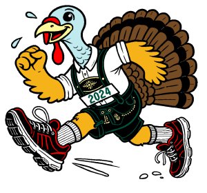 Saxonburg Truthahntrab 5k and 1K Fun Run Logo