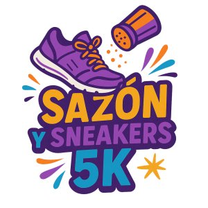 Sazón & Sneakers 5K Logo