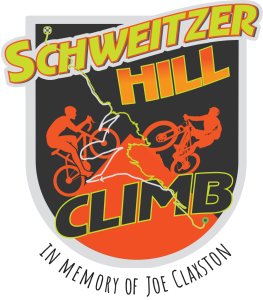 Schweitzer Hill Climb - in memory of Joe Claxston Logo