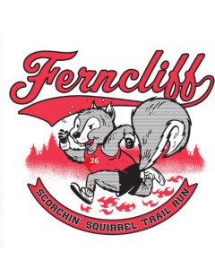 SCORCHIN' SQUIRREL TRAIL RUN (10k, 11m, 15m, 20m) Logo