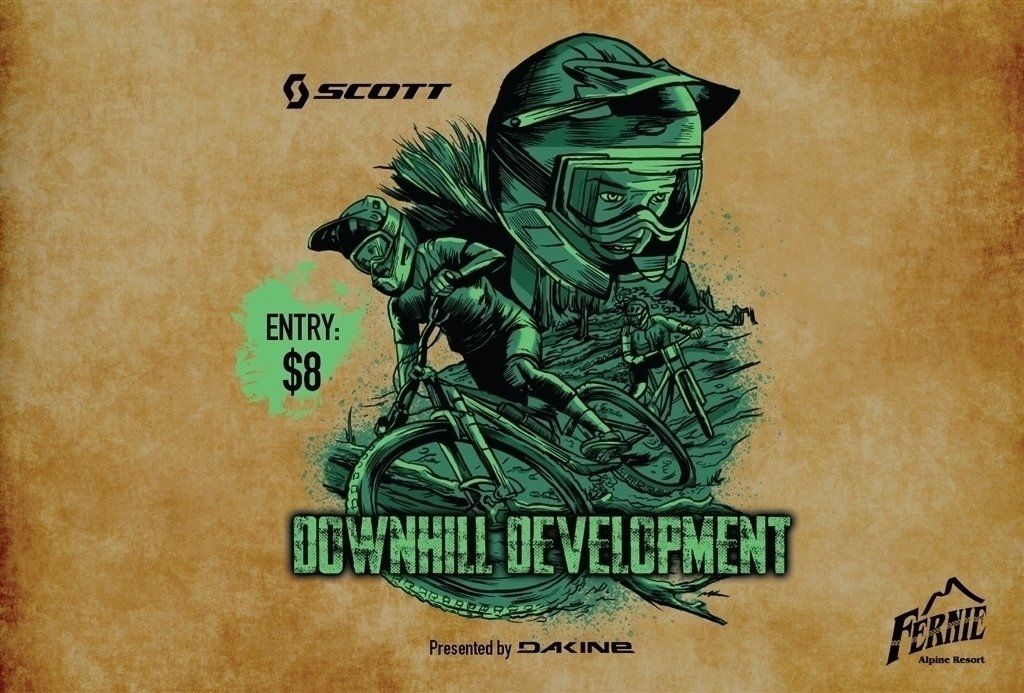 Scott Downhill Development Series 2026 #8 Aug 25 Logo