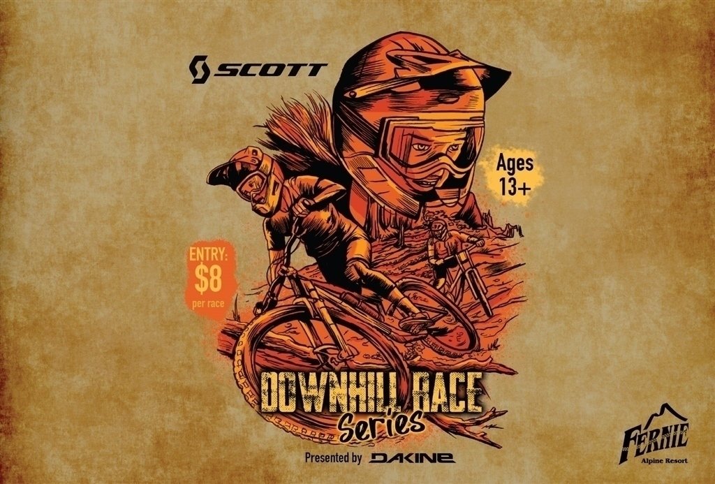Scott Downhill Race Series 2026 Race FINALE Sept 3 Logo