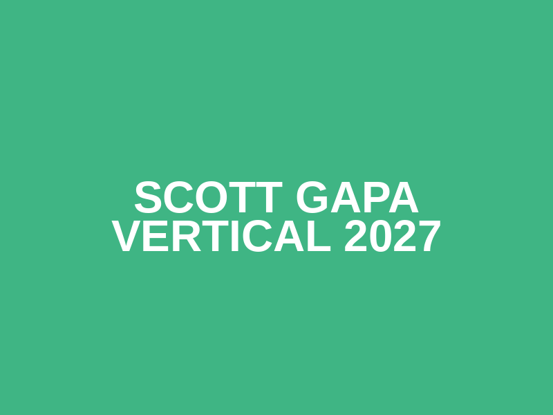 SCOTT GaPa Vertical 2027 Logo