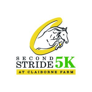 Second Stride 5K and 2.5K Run/Walk at Claiborne Farm Logo