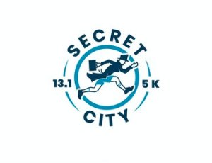 Secret City Half Marathon and 5K Logo