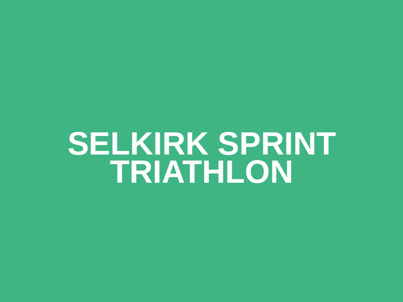 Selkirk Sprint Triathlon Logo