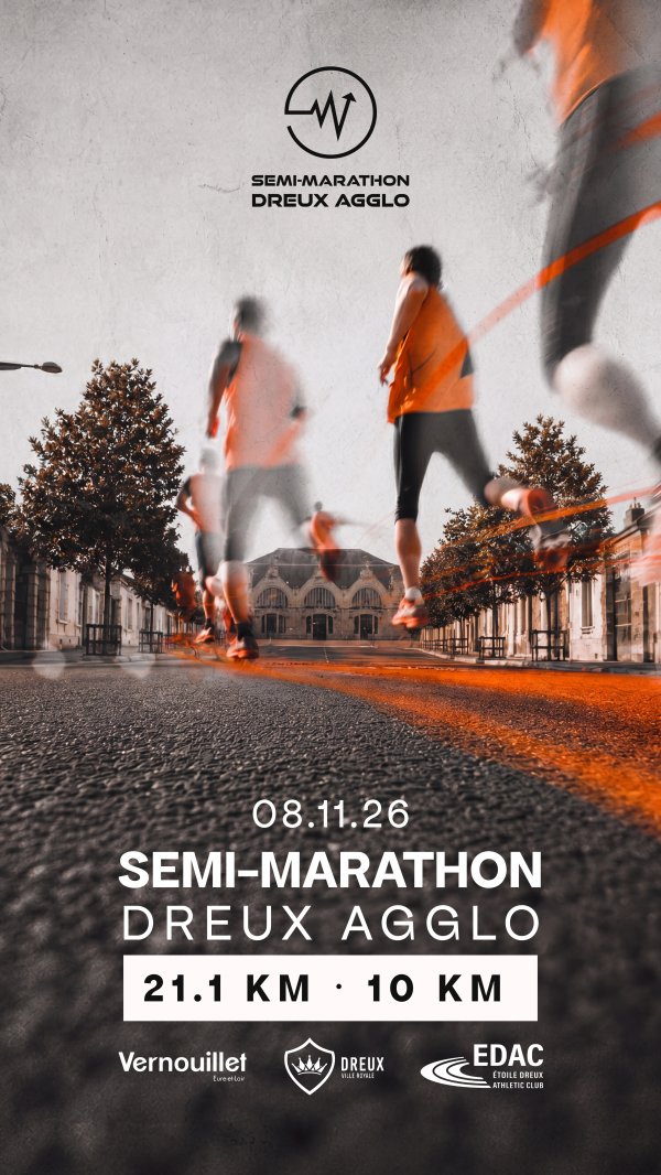 Semi-Marathon de Dreux Agglo Logo