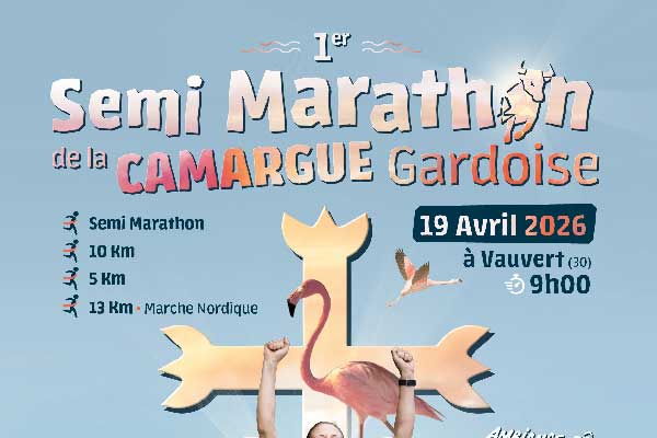 Semi-Marathon de la Camargue Gardoise Logo