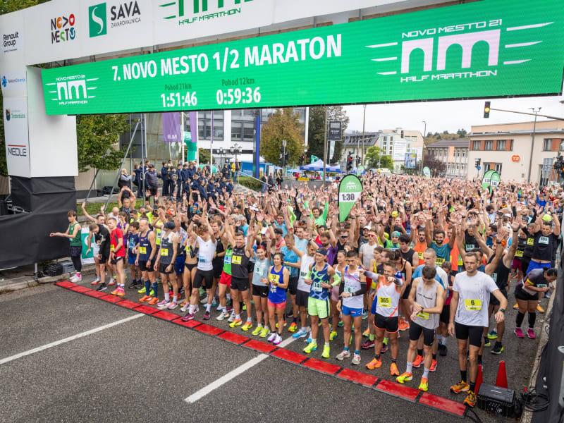 Semi-Marathon de Novo Mesto Logo