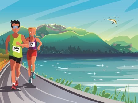 Semi-Marathon des Sources du Lac d'Annecy Logo
