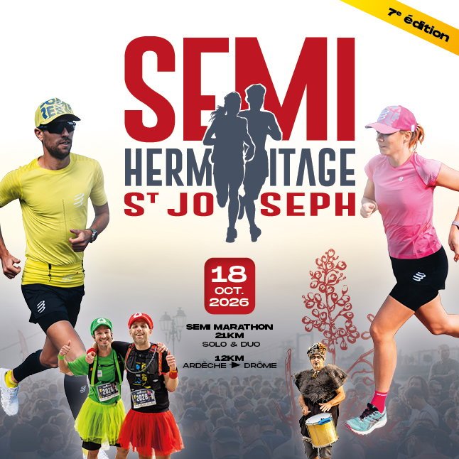 SEMI MARATHON HERMITAGE ST JOSEPH 2026 Logo