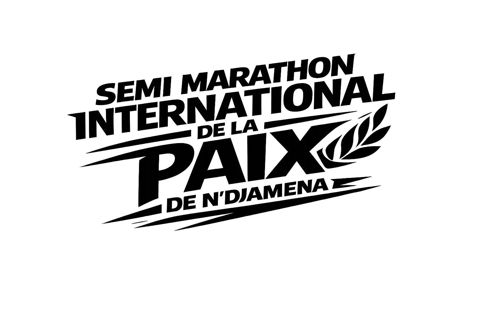 Semi-Marathon International de la paix de N'Djamena - Tchad Logo