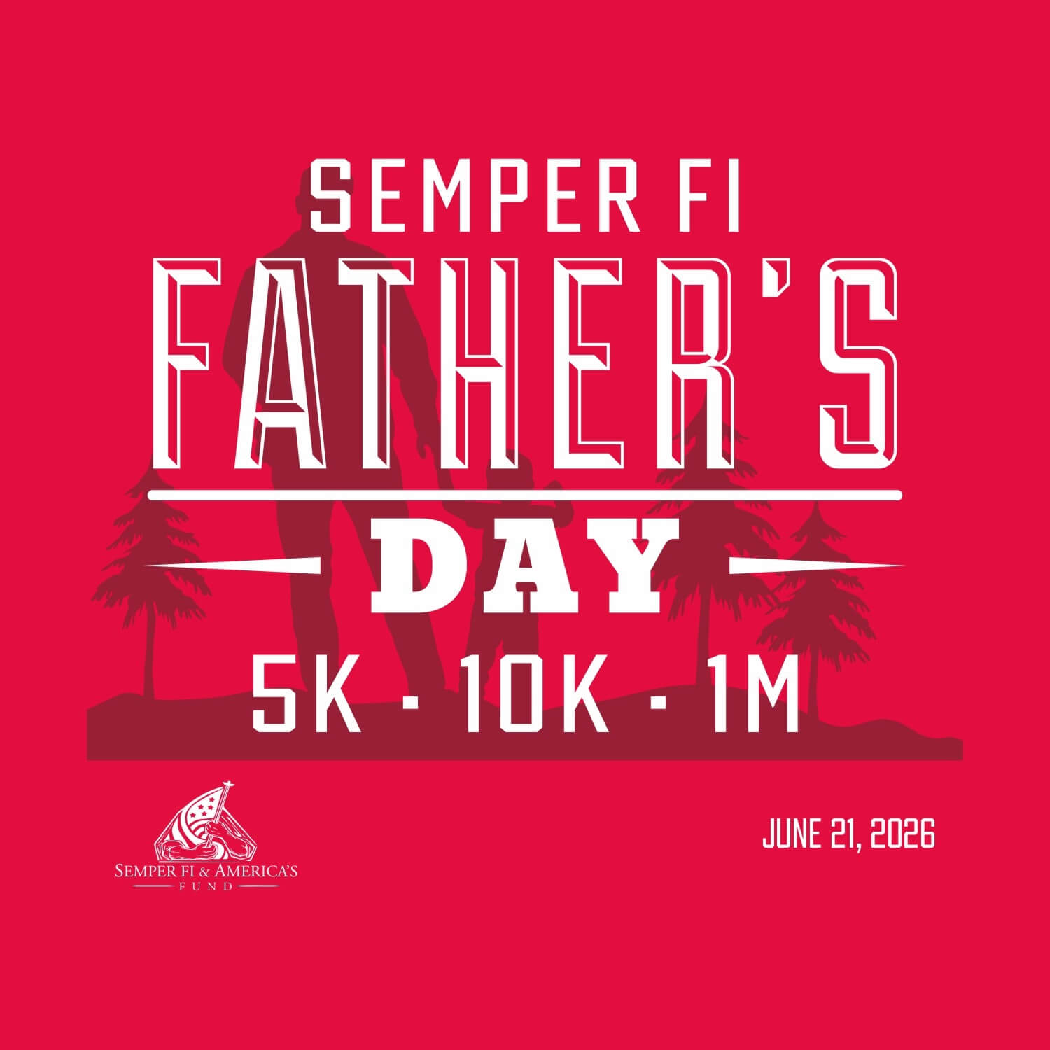 Semper Fi Father’s Day 5k, 10k, & 1M Logo