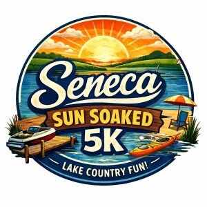 Seneca Sun Soaked 5K Logo