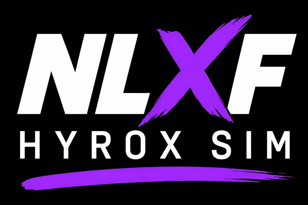 SEPTEMBER NLXF HYROX FULL SIM - INDIVIDUAL Logo