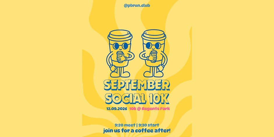 September Social 10k Run Logo