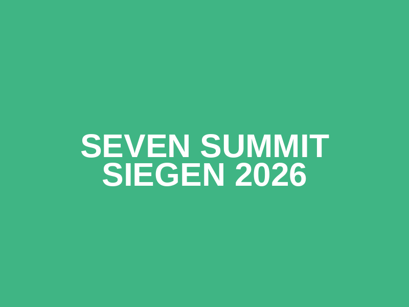 Seven Summit Siegen 2026